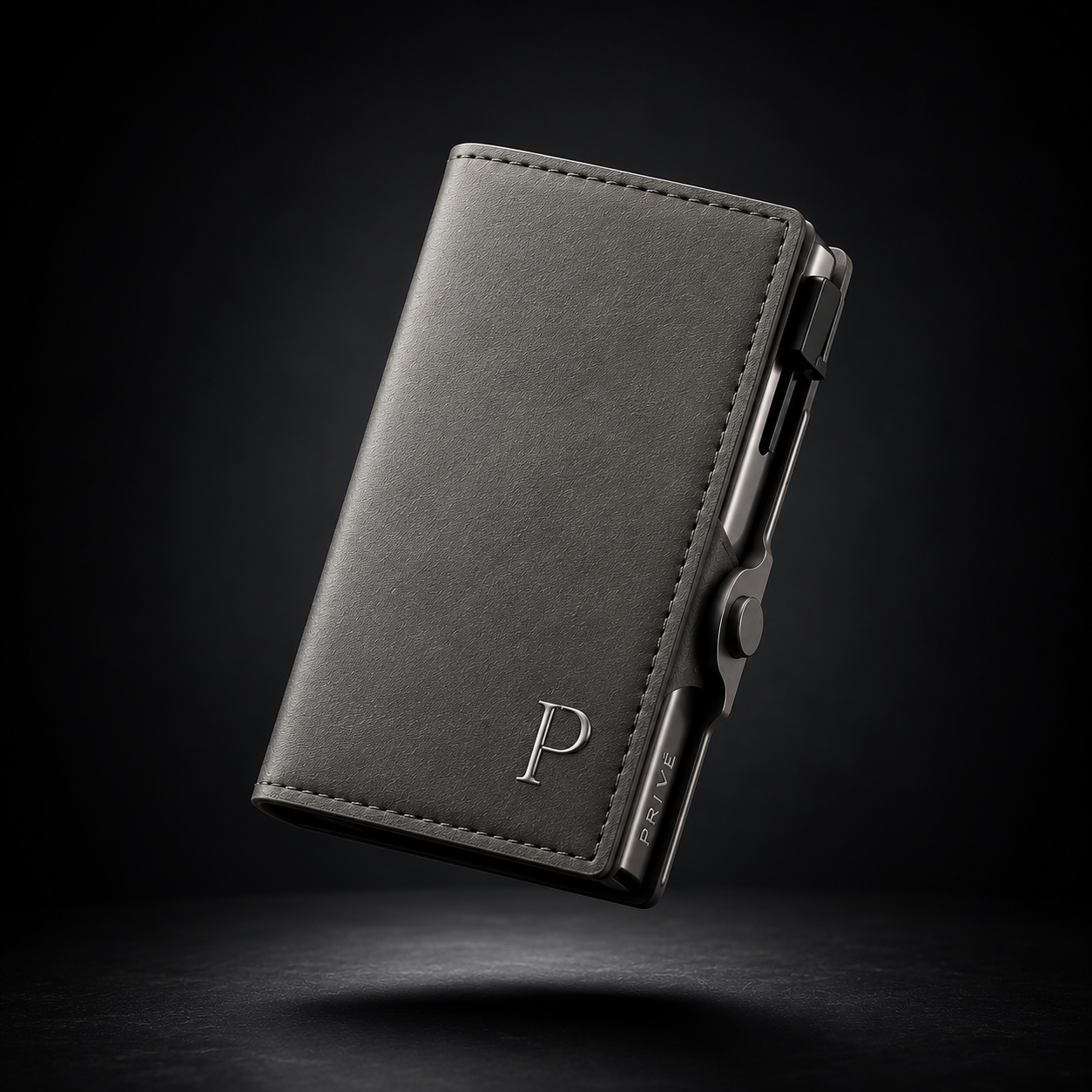 Billetera Prive exécutif Gris