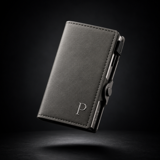 Billetera Prive exécutif Gris