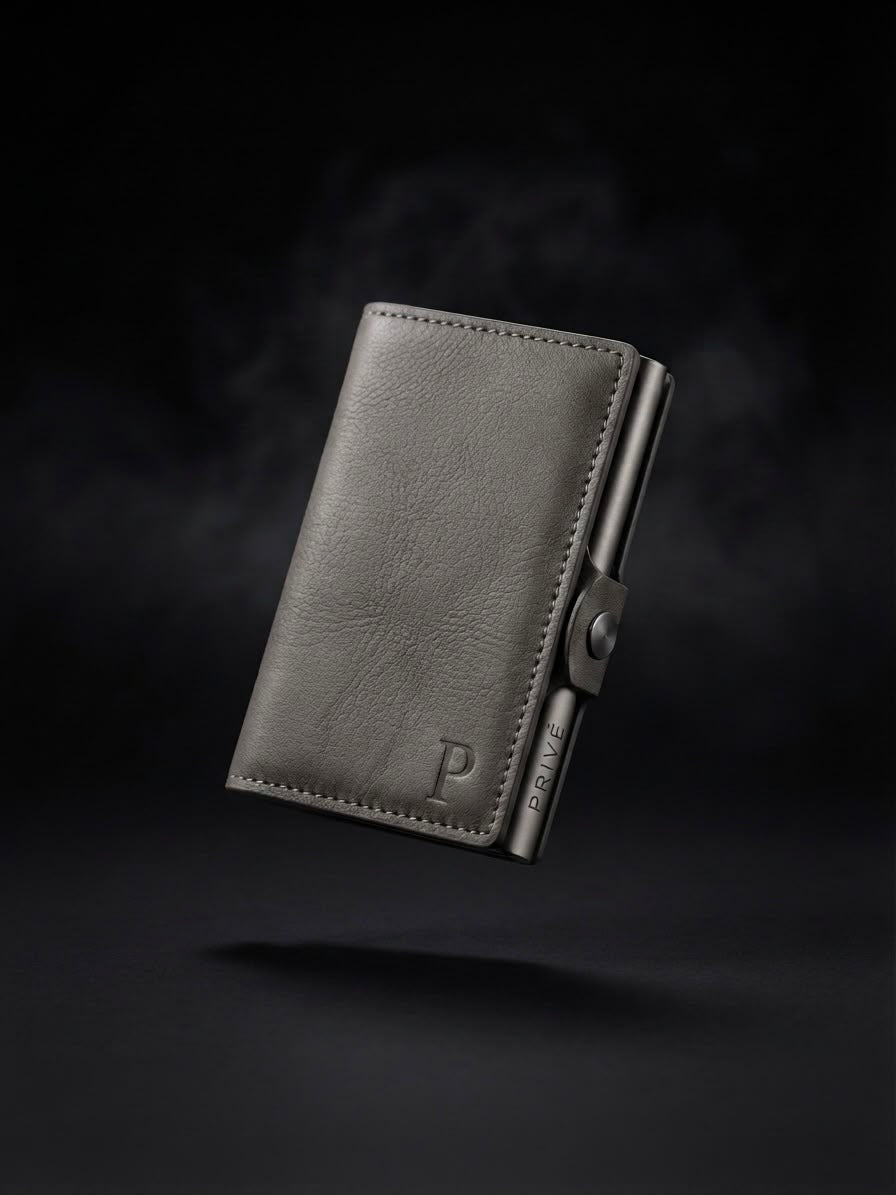 Billetera Prive exécutif Gris