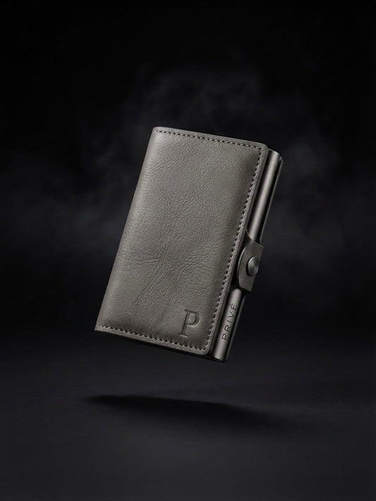 Billetera Prive exécutif Gris